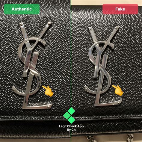 fake ysl vs real bag|how to authenticate ysl bag.